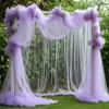 Envío Transfronterizo de Cortinas de Tul Transparentes Estilo Europeo para Decoración de Techos, Festivales, Bodas, Fiestas y Fondos de Fotografía