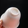 Venta directa de fábrica Porcelana blanca de Dehua Jade de sebo Taza Kung Fu taza personal taza de degustación simple para el hogar Taza de té de cerámica