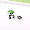 Broche de Dibujo Animado Japonés Insignia Linda Pin de Personalidad Decoración de Ropa Bolso Estudiante Niños Broche de Panda