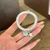 Verão Novo Estilo Gato Azul Gelo-Transparente Cordão de Telefone Elástico de Cabelo Fofo Doce Estilo Menina Rabo de Cavalo Corda de Cabelo Acessórios de Cabelo Atacado