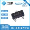 Yifeng Micro Efm3400 Serigrafía A09T Sot-23 30V 5.8A Canal N Smd Mosfet Ao3400