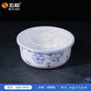 Série Coleção Azul e Branco Wuhe Conjunto de Louça de Melamina Uso Diário Tigela para Conservar Alimentos na Cozinha Porta-Copos Colher de Sopa Colher de Arroz Prato de Frutas