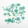 64 px AliExpress Venta Caliente Flor de Cinta Hecha a Mano Color Menta Calcomanía Traje DIY Accesorios para la Cabeza de Niños Material para Ropa