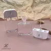 (Lugar) Botella de Spray Atomizador Fino para Tarjeta de Manzana 35/45/50ml Desinfección con Alcohol Perfume Botella Vacía Portátil