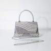 Bolso Nuevo de Comercio Electrónico Transfronterizo para Mujer, Bolso Pequeño de Perlas con Diamantes, Bolso de Banquete Estilo Elegante, Bolso de Fiesta, Bolso de Noche