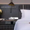 Manju Hotel Móveis Quarto Padrão Conjunto Completo para Reforma Apartamento Móveis Design Personalizado Cama Especial de Hotel Tela de Cama Cama de Casal