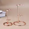Suporte de Exibição Pilar de Cristal Pedra Bruta Amethysto Cajado Pilar-Shaped Espécime Mineral Exibição Suporte Fixo Base Ornamento