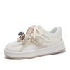 Zapatos de Malla para Pan 2025 Primavera y Verano Nuevos Zapatos Blancos Transpirables Versátiles Ligeros Casuales B2310