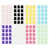 Parche para Acné Parche de Hidrocoloide para Acné, Piel Artificial Parche Reparador Invisible de Cicatrices de Acné, Cubre Acné, Diseño de Oso Multicolor