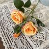 Boda Estilo Coreano con Plantas Verdes Frescas, Decoración de Ramo de Flores Atado a Mano de Graduación, Arreglo Floral, Decoración de Flores Artificiales Estilo Jardín Monet Estilo Bosque