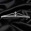 Coroa de Cabeça Nupcial Luxuosa e Elegante, Coroa de Aniversário de Princesa, Acessório de Cabelo Coroa Estilo Coreano, Faixa de Cabeça Brilhante de Strass em Liga