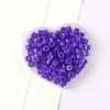 Cuentas cilíndricas de 6 mm cadena para teléfono móvil pulsera joyería con cuentas ins accesorios hechos a mano diy cuentas sueltas acrílico cuentas sólidas