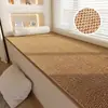 Esterilla de Sisal Vintage para Alféizar de Ventana Esterilla para Ventana Saliente Mesa de Té Tatami Dormitorio Balcón Cojín Antideslizante para Todas las Estaciones