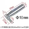 Manija plegable articulada de 90 grados, Manija de plástico baquelita, Volante cromado giratorio para máquina herramienta de cometas, Manija de aleación de aluminio M8