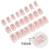 Uñas Vestibles de Venta Caliente Transfronterizas Cielo Estrellado Sexy Cuadrado Europeo Manicura Uñas Línea Dorada Ojo de Gato Brillo Parches para Uñas