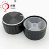 Ventas Directas de Fábrica Aleación de Aluminio Perilla de Interruptor Metal Diámetro 30 Alto 17mm Negro Perilla de Potenciómetro Tangente