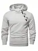 Comércio Exterior Transfronteiriço Moletons Masculinos Moda Casual Moletons com Capuz Estilo Moderno Masculino
