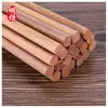 Palillos de Madera Sólida Kunyuan de 38 cm al por Mayor para Uso Doméstico y Comercial, Sin Pintar y Sin Cera, con Impresión de Logo Disponible