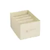 Hogar Tela Ropa Pantalones Caja de Almacenamiento Cajón Caja para Probar Ropa Artefacto para Almacenar Ropa Caja de Almacenamiento Plegable