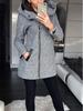 Chaqueta con capucha y cremallera de bolsillo para mujer, otoño e invierno, moda europea y americana, Amazon