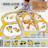 Juguete de coche de ferrocarril eléctrico para niños transfronterizo, vehículo de ingeniería eléctrica, pista ensamblada DIY cambiable, juguete educativo para niños