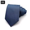 Nova Gravata Tendência Masculina Social Casual Moda Flor Círculo Onda Ponto Xadrez Gravata de Nó Manual 8CM de Largura