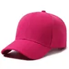 Gorra con estampado personalizado gorra lisa gorra de béisbol para adultos gorra hecha a medida gorra de trabajo gorra de pico de color liso logo bordado