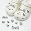 Amuletos para Zapatos Croc, Accesorios para Mujer, Clips para Zapatos DIY, Decoraciones 3D con Pedrería, Clips Desmontables, Estilo de Moda de Influencers