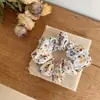 Goma para el pelo floral Verano Retro Estilo Francés Coleta Accesorio para el pelo Scrunchie simple Goma para el pelo Accesorio para el pelo de mujer Banda elástica