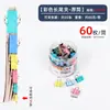 Carpetas de archivo, clips de oficina de colores de cola larga, clips de papel metálicos pequeños, venta al por mayor del fabricante, papelería para exámenes, clips para documentos