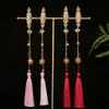 Estilo Antigo Borla Borla Crianças Grampo de Cabelo Saudações de Ano Novo Festivo Versátil Novo Chinoiserie Acessórios de Roupa Clipe de Sino
