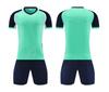 Traje de ropa de fútbol de secado rápido transpirable compra grupal ropa de entrenamiento para competencia grandes fabricantes venta al por mayor estampado estampado número jersey hombres