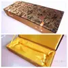 Caja de Brocado, Caja de Doble Regla, Caja para Palillos, Abanico, Portafotos Colgante para Coche, Libro, Adornos de Talla en Madera, Caja de Regalo Artesanal
