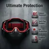 Gafas Antisalpicaduras para Deportes de Esquí Transfronterizos Gafas de Sol para Exteriores para Hombres y Mujeres Montura Grande Gafas para Ciclismo Off-Road Motocicleta
