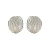 Pendientes florales de plata vintage transfronterizos europeos y americanos con un diseño geométrico de alta gama, versátiles para la moda de verano y el uso diario, para mujer