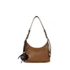 Bolso de Cuero Encerado al Aceite Vintage Forma de Media Luna para Debajo del Brazo para Mujer 2026 Nuevo Bolso Tote Casual Diario Bolso de Hombro Cruzado para Viajes