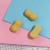 Nuevo Pan de Tomate Simulado Juguete de Comida Imán Creativo para Refrigerador Colgante de Accesorios para el Cabello Resina DIY Joyería con Pegamento de Crema