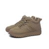 Zapatos Casuales Cómodos de Caña Alta con Suela Suave para Mujer 2026 Invierno Nuevo Estilo de Moda con Forro de Felpa Añadido y Zapatos de Algodón Deportivos de Caña Baja Engrosados con Cordones