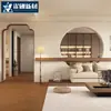 Azulejos de Madera Natural de Guangdong 600X1200 para Sala de Estar y Dormitorio, Azulejos Cerámicos con Veta de Madera Falsa para Estudio y Balcón, Patrón de Espiga