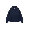 430g Ropa para Hombre 2026 Otoño/Invierno Peso Pesado Marca Americana de Moda Color Sólido Sudadera con Capucha Suelta Conjunto de Sudadera con Forro de Terciopelo Hombre