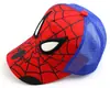 F791 Gorra de Béisbol Nueva Primavera y Otoño Sombrero de Dibujos Animados para Niños Gorra Moderna de Spider-Man Visera Sombrero de Comercio Exterior Europeo y Americano Venta al por Mayor