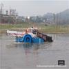 Pequeno cortador automático colhendo equipamento para plantas aquáticas fabricante de barco de pesca de grama de rio