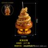 Bolsa de dinero un cubo de oro cornucopia cosas buenas suceden ginseng ruyi árbol de la fortuna vela a prueba de viento vela de loto fabricantes