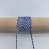 Em estoque corda de poliéster 2mm com núcleo torcido, corda de guarda-chuva mesclada, puxador de bolsa, tecelagem manual, corda para pendurar DIY, decoração de cauda de puxar à prova de vento, pingente de gota