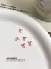 Joyería para manicura explosiva, nudo de lazo, color, mini lazo de cinta tridimensional, resina mixta, decoraciones para uñas, venta al por mayor