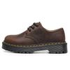 Audemars Piguet Primeira Camada 1461 Sapatos Baixos Pequenos de Couro para Mulheres Couro Genuíno Cavalo Louco Vermelho Tamanho Grande Botas Curtas Bico Redondo Sapatos Casuais de Trabalho Masculinos
