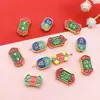 6 Contas Espaçadoras de Nuvem Auspiciosa Estilo Chinês para Pulseiras Artesanais DIY com Acessórios de Contas Perfuradas