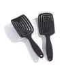 Pente de Costelas Fofo para Estilização de Coroa Alta, Pente Grande Curvo para Cabelo, Ferramenta de Estilização com Massagem, Pente para Uso Doméstico Feminino
