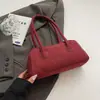 Bolsos de Moda Nueva Primavera 2026 para Mujer Bolso de Mano de Alta Calidad con Textura de Gamuza Bolso Cruzado de Hombro Único para Viajes