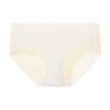 Ropa Interior Deportiva de Yoga para Mujer de Seda de Hielo, Sin Costuras, Anti-Rozaduras, Antibacteriana, Calzones de Cintura Media, Cómoda y Transpirable